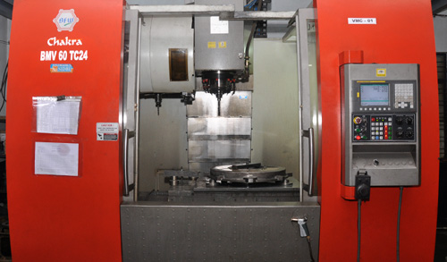 BFW Chakra BMV 60 TC24 vertical machining centre